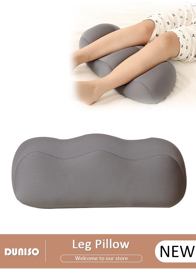 Leg Pillow, Leg Elevation Wedge Pillow, Leg and Knee Foam Support Pillow Relieve Sciatica, Back, Knee, Joint and Pregnancy Pain