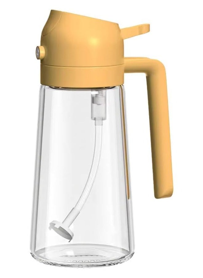 Olive Oil Sprayer, Oil Dispenser, 2 In 1 Glass Oil Mister Vinegar Dispenser Bottle  for cooking, kitchen, salad, barbecue