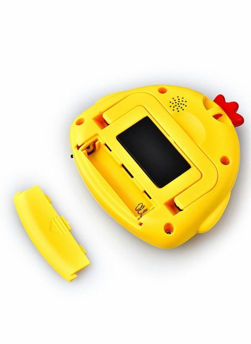 Kitchen Timer, Cartoon Cute Chick Electronic Timer, Digital Cooking Time, Baking Cooking Alarm Clock, LCD Large-Screen Visual Clock, Countdown Reminder Tool, Office Home Modernization, Yellow