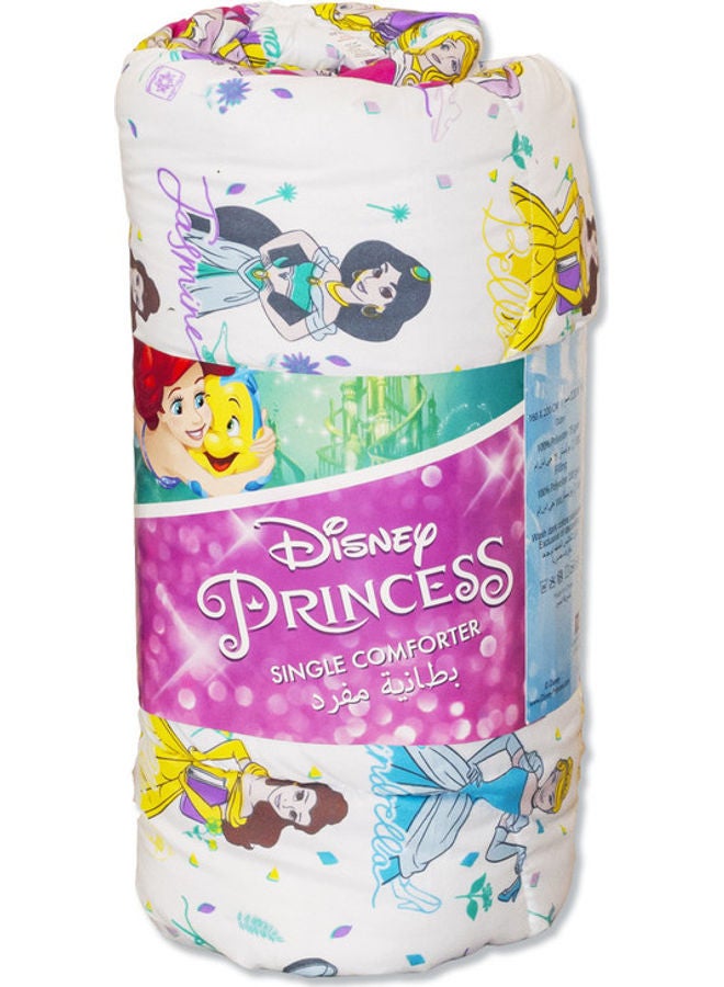 Super Soft Princess Comforters for Kids polyester Multicolour 160 x 220cm