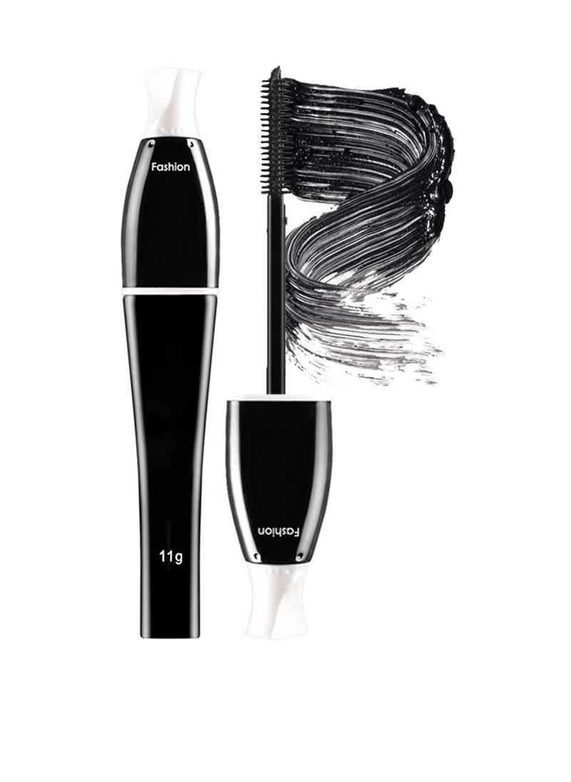 Black Curly Mascara, Waterproof Mascara, Black Mascara Long Lasting Thick Not Smudge, Fiber Mascara, Curly Mascara, Eye Makeup, Easy to color, Mascara Black, Black