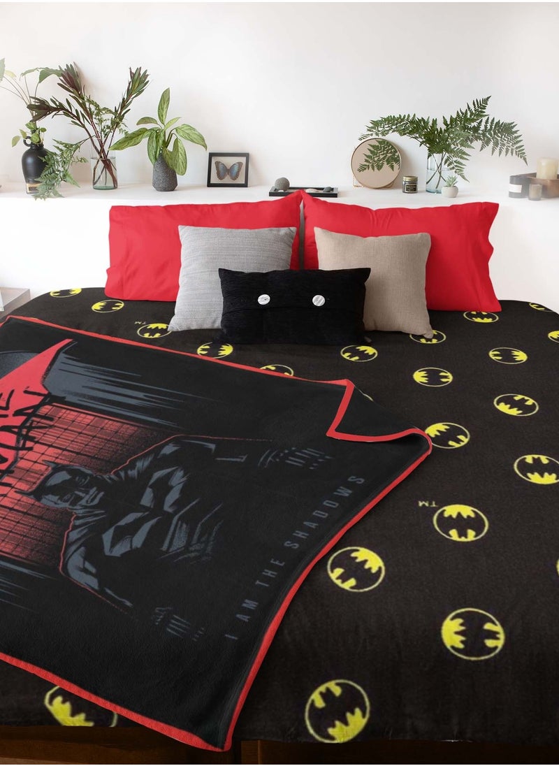 Warner Bros. Batman Flannel Blanket for Kids