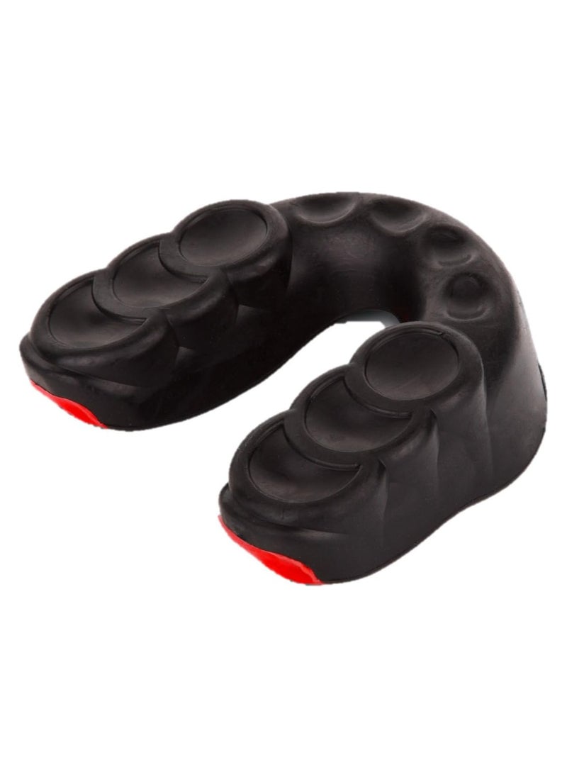 Challenger Mouthguard, Black/Red – Durable, Protective, One Size for Combat Sports