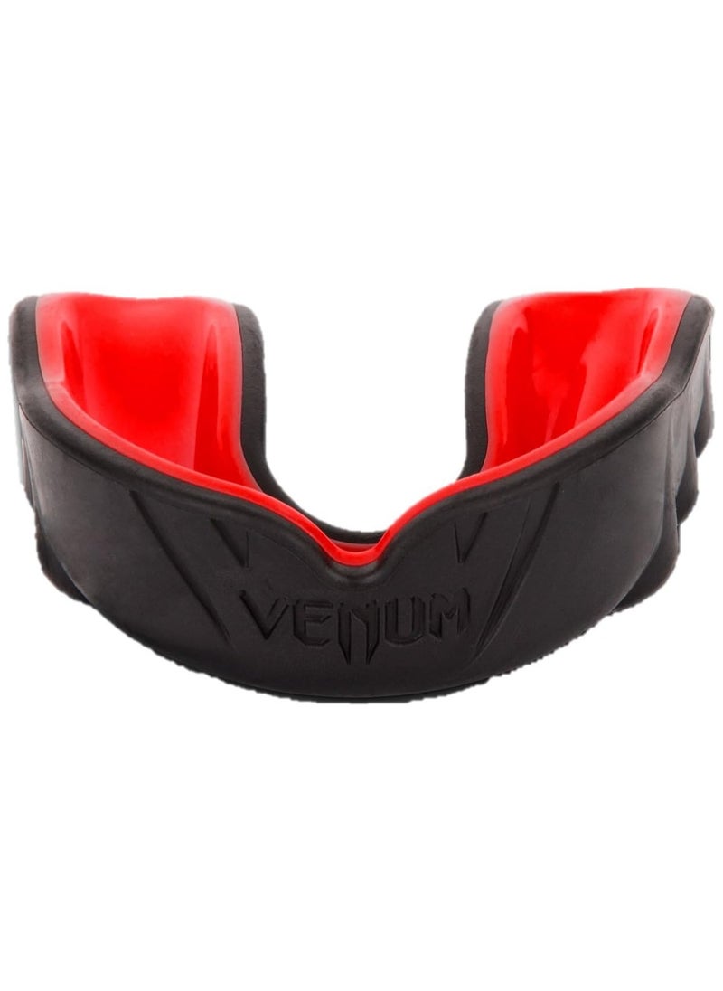 Challenger Mouthguard, Black/Red – Durable, Protective, One Size for Combat Sports