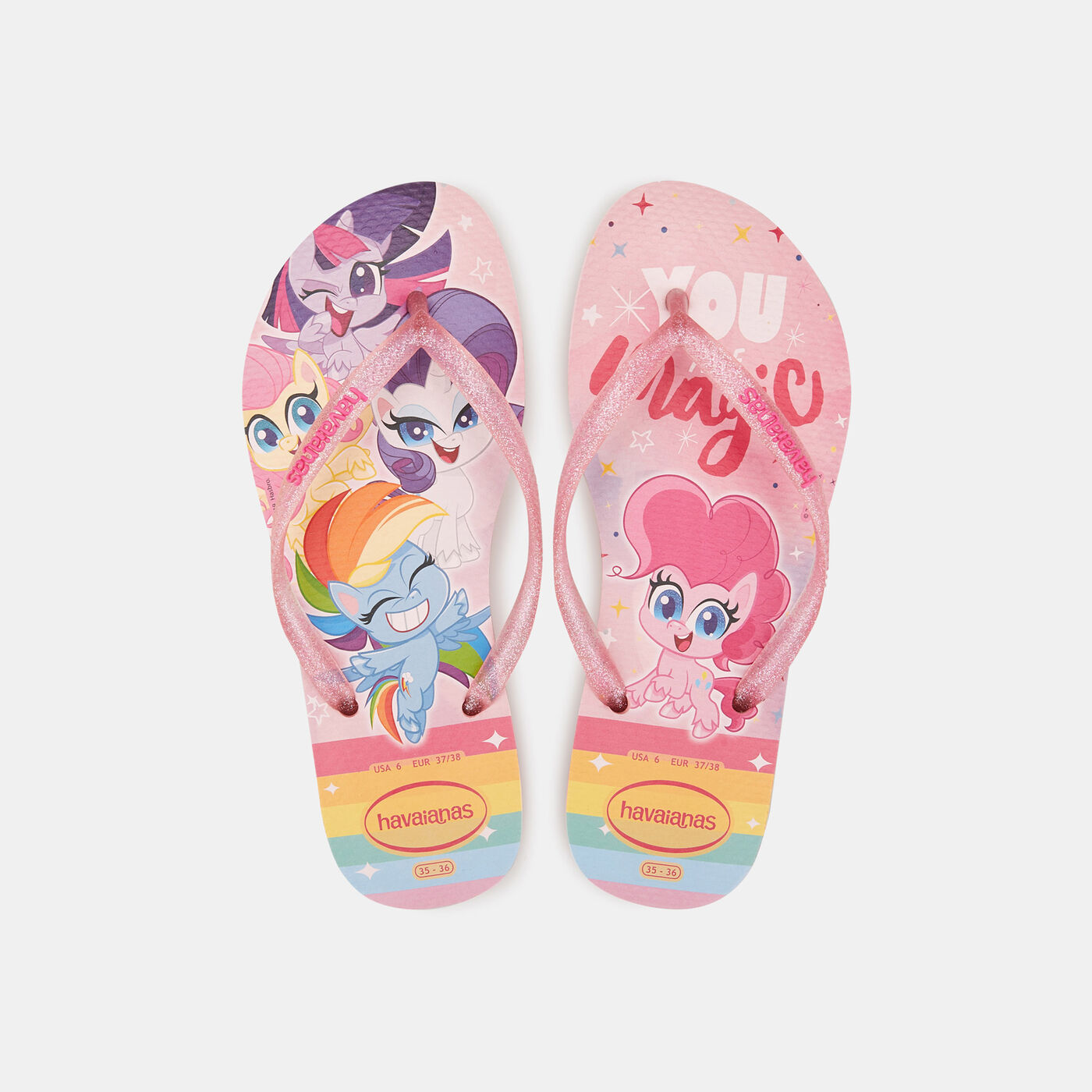 Kids' Slim My Little Pony Flip Flops