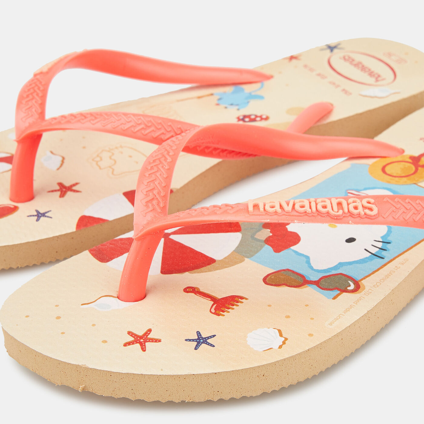 Kids' Slim Hello Kitty Flip Flops