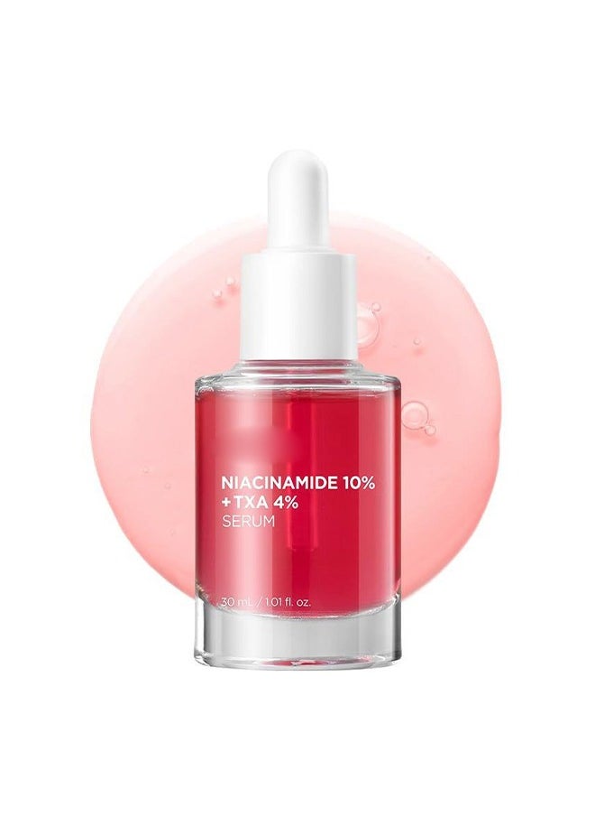 Anua 10% Niacinamide+ 4% Tranexamic Acid Serum, Ceramide, Hyaluronic Acid, Vitamin B12 natural color, for Sensitive skin, Korean Glass Skin, Fragrance-Free (30ml /1.01 fl.oz.)