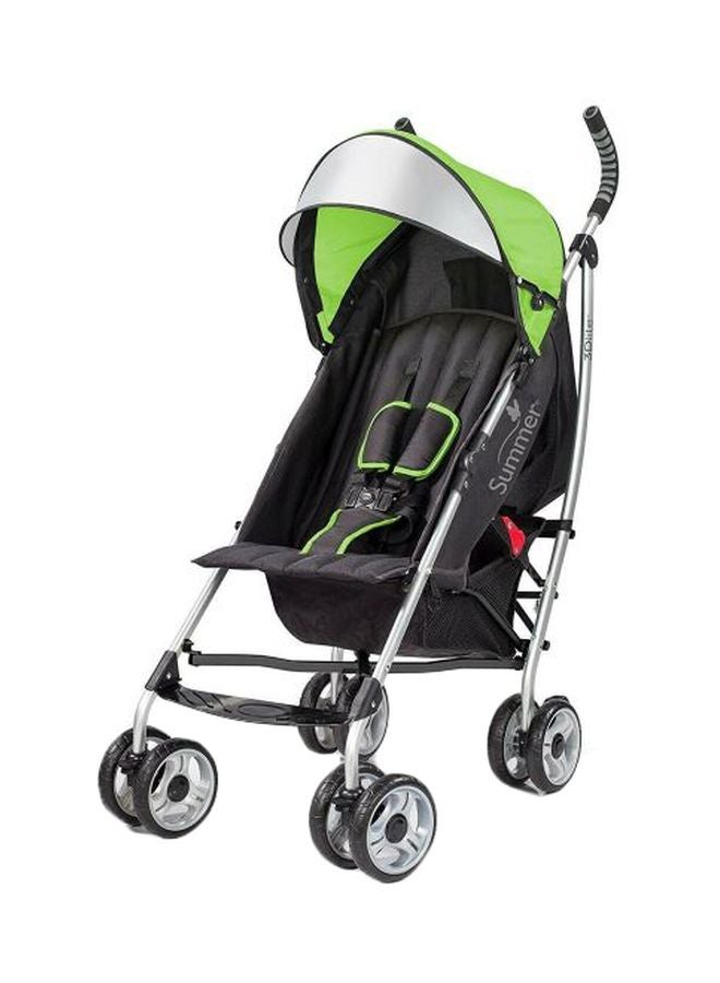 3D Lite Single Stroller - Green/Black