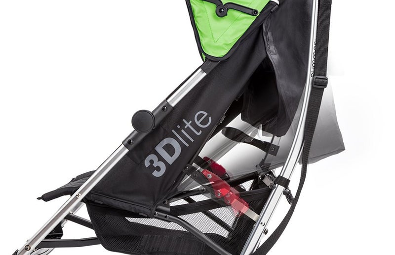 3D Lite Single Stroller - Green/Black