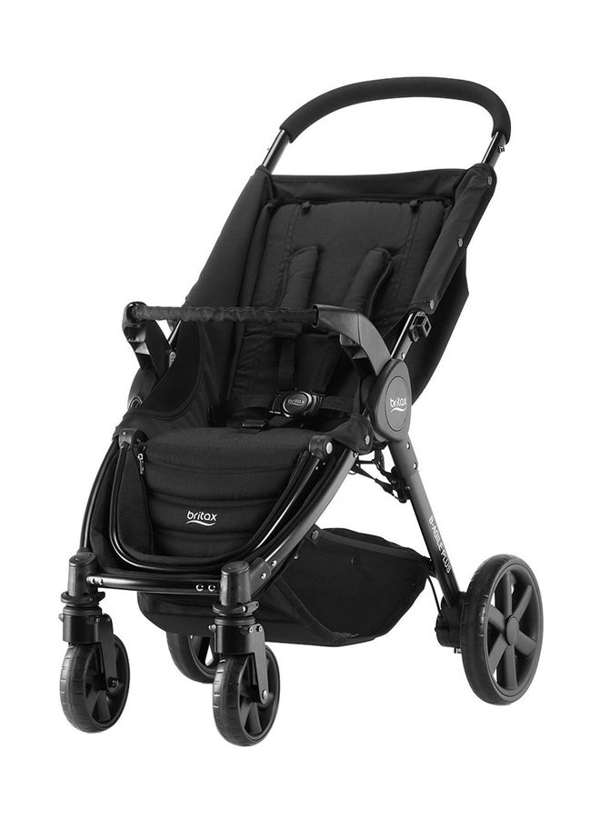 B-Agile 4 Plus Single Stroller - Black