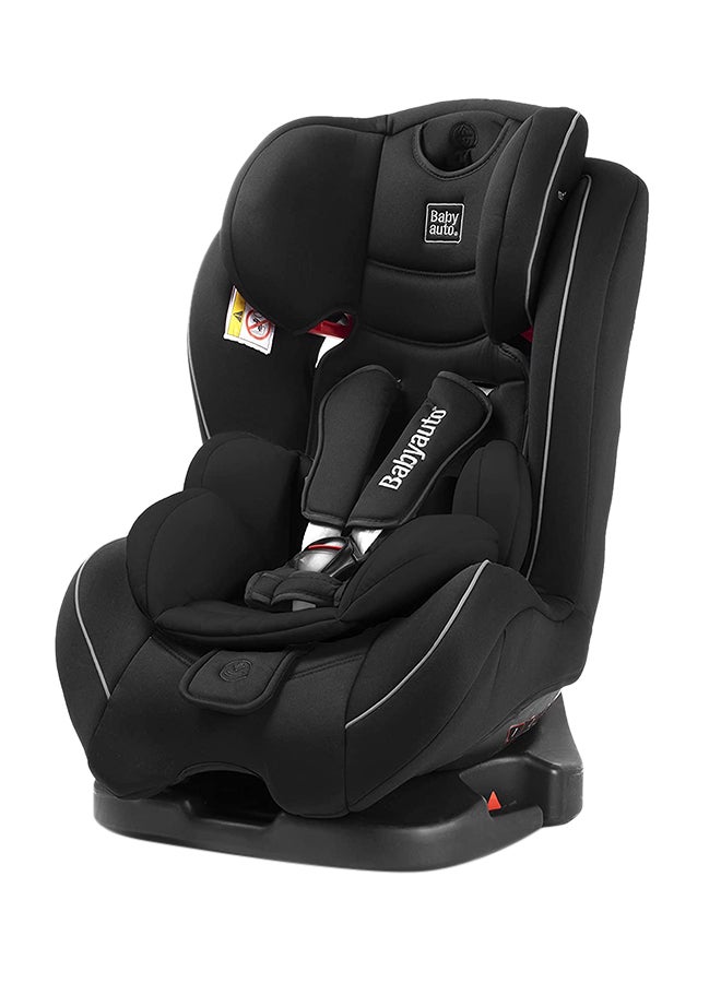 Taiyang Reclining Baby Car Seat, From Birth To 12 Years, 0 - 36 Kg,Group 0+123 - Black With Grey Insert