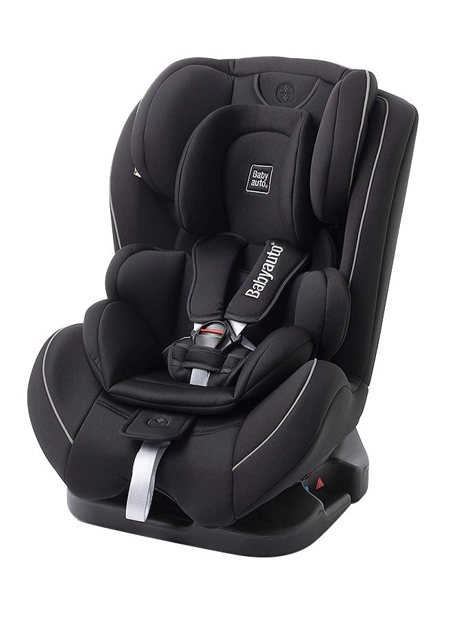 Taiyang Reclining Baby Car Seat, From Birth To 12 Years, 0 - 36 Kg,Group 0+123 - Black With Grey Insert