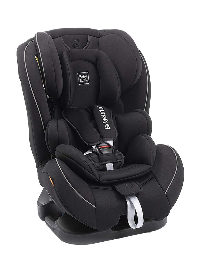 Taiyang Reclining Baby Car Seat, From Birth To 12 Years, 0 - 36 Kg,Group 0+123 - Black With Grey Insert