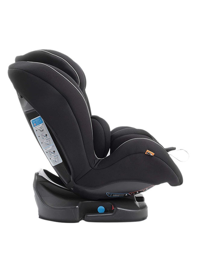 Taiyang Reclining Baby Car Seat, From Birth To 12 Years, 0 - 36 Kg,Group 0+123 - Black With Grey Insert