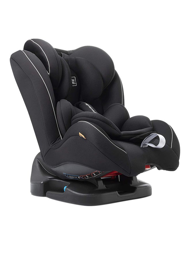 Taiyang Reclining Baby Car Seat, From Birth To 12 Years, 0 - 36 Kg,Group 0+123 - Black With Grey Insert