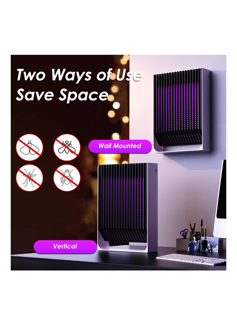 Electric Bug Zapper Indoor Mosquito Portable Killer Insect Fly Trap for Home Kitchen Bedroom Living Room Balcony UV Lamp Light