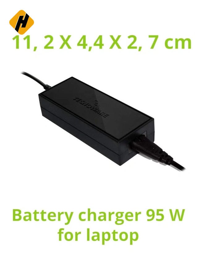 Universal AC Power Adapter For Laptop/Notebook Black