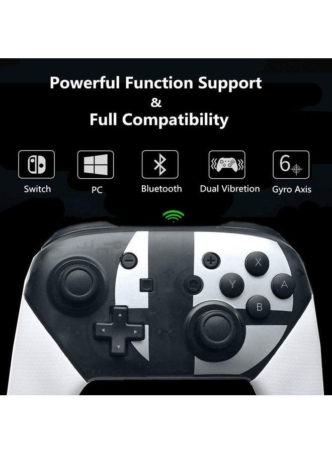 Wireless Switch Pro Controller With Function Bluetooth Gamepad