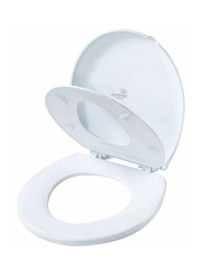 2-In-1 Toilet Topper - White