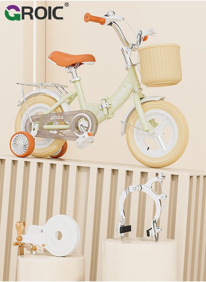 British Style Folding Kids Bike, 12