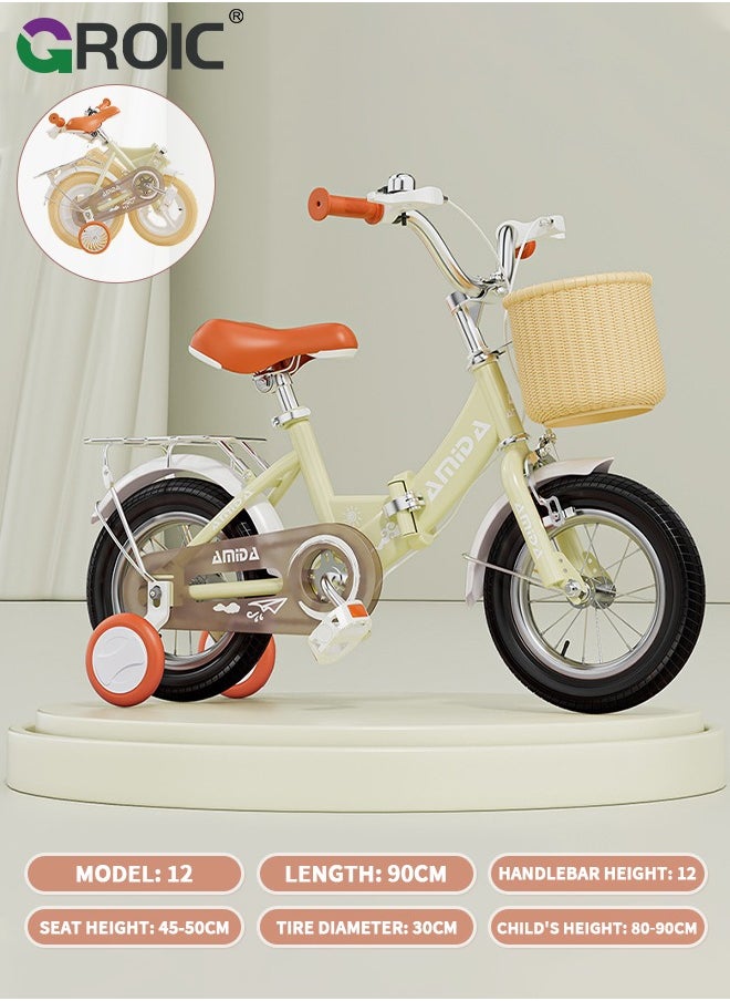 British style Folding Kids Bike, 12