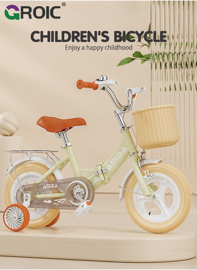 British Style Folding Kids Bike, 12