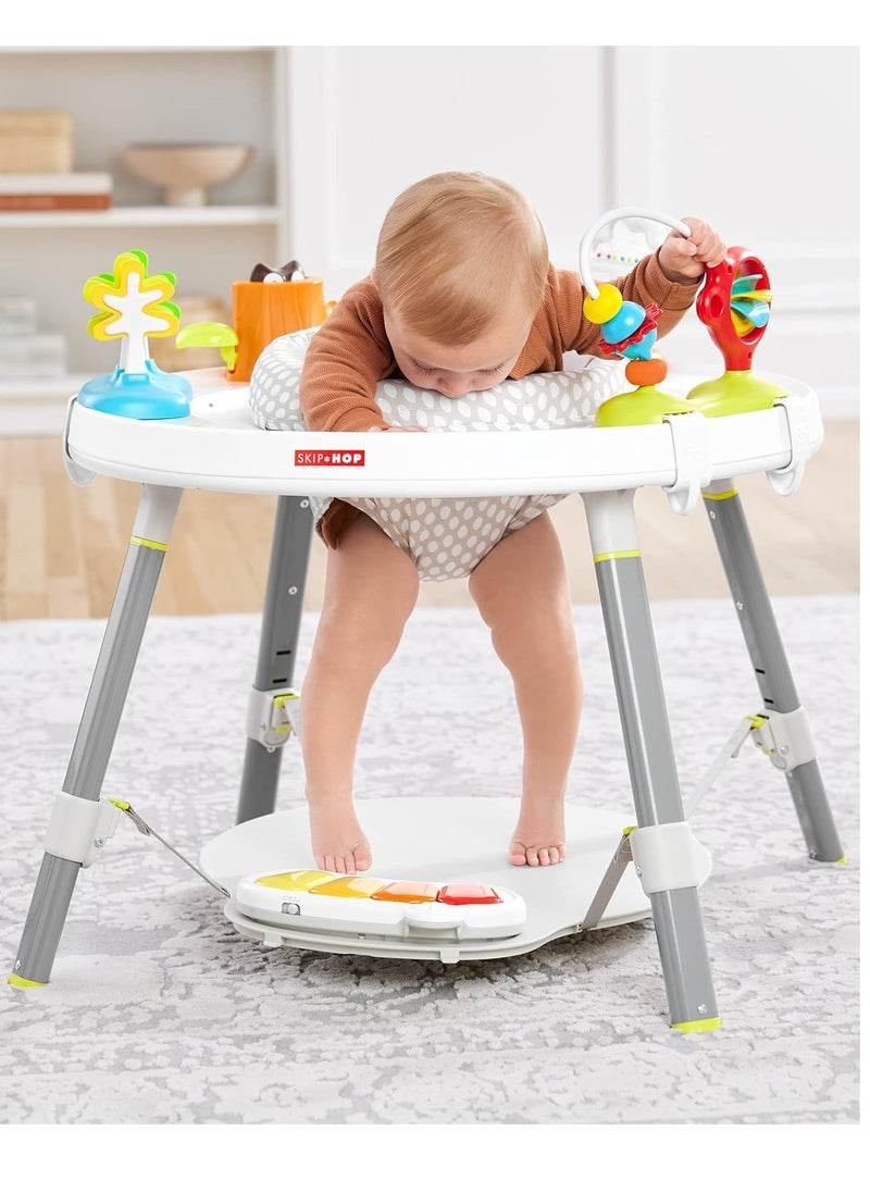 Baby Activity Center Interactive Play Center with 3-Stage Grow-with-Me Functionality, Explore & More,Standing,Exersaucer,Walkers,Jumperoo