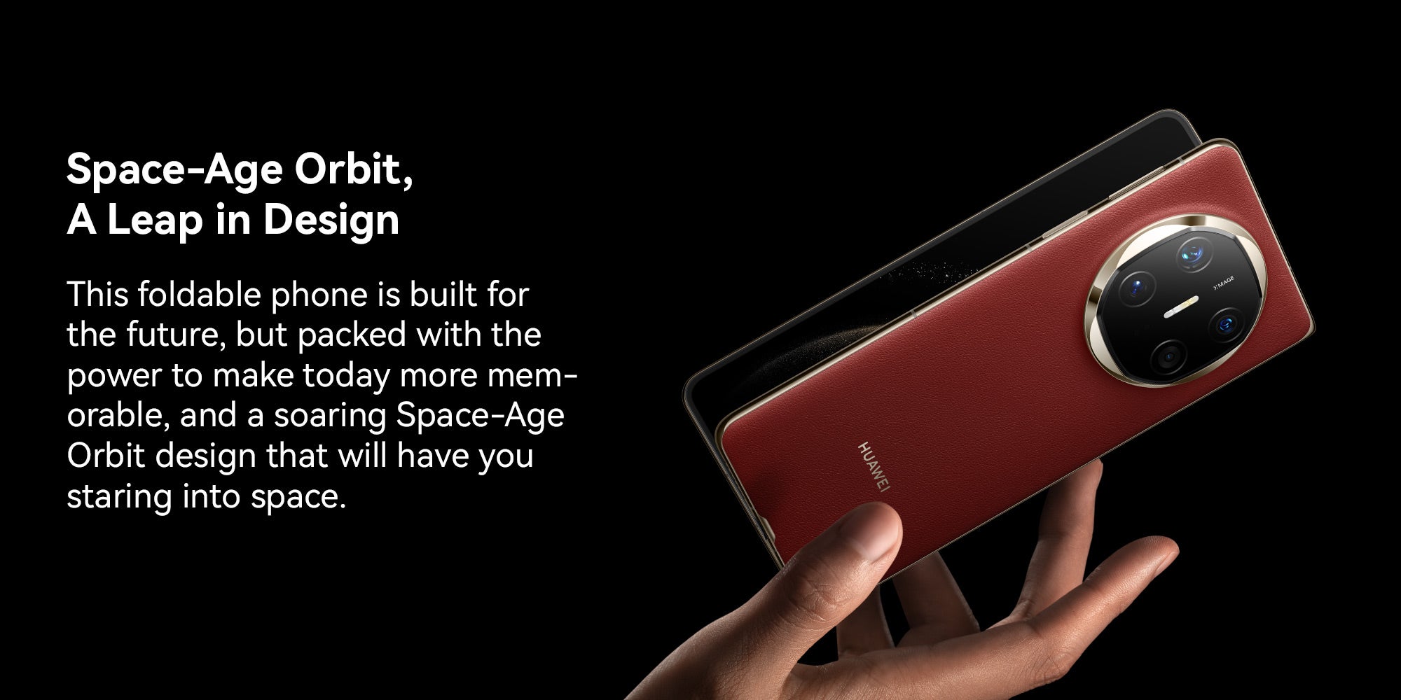 Mate X6 Nebula Red Dual SIM 4G 12GB RAM 512GB with GT4 Titanium + 6-Months Huawei Care+ - Middle East Version