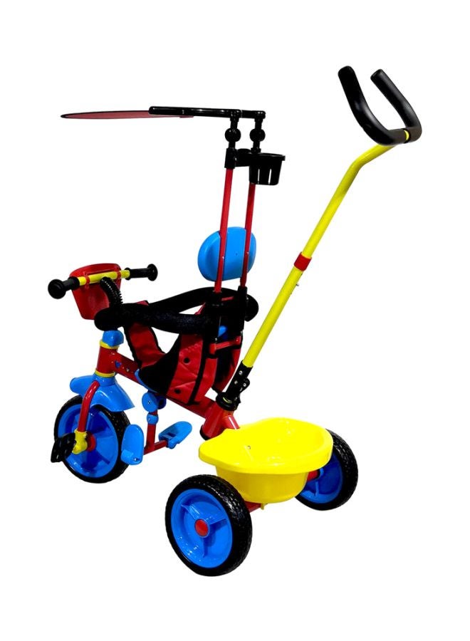 Mickey Trike With Push Handle 61x26x40cm