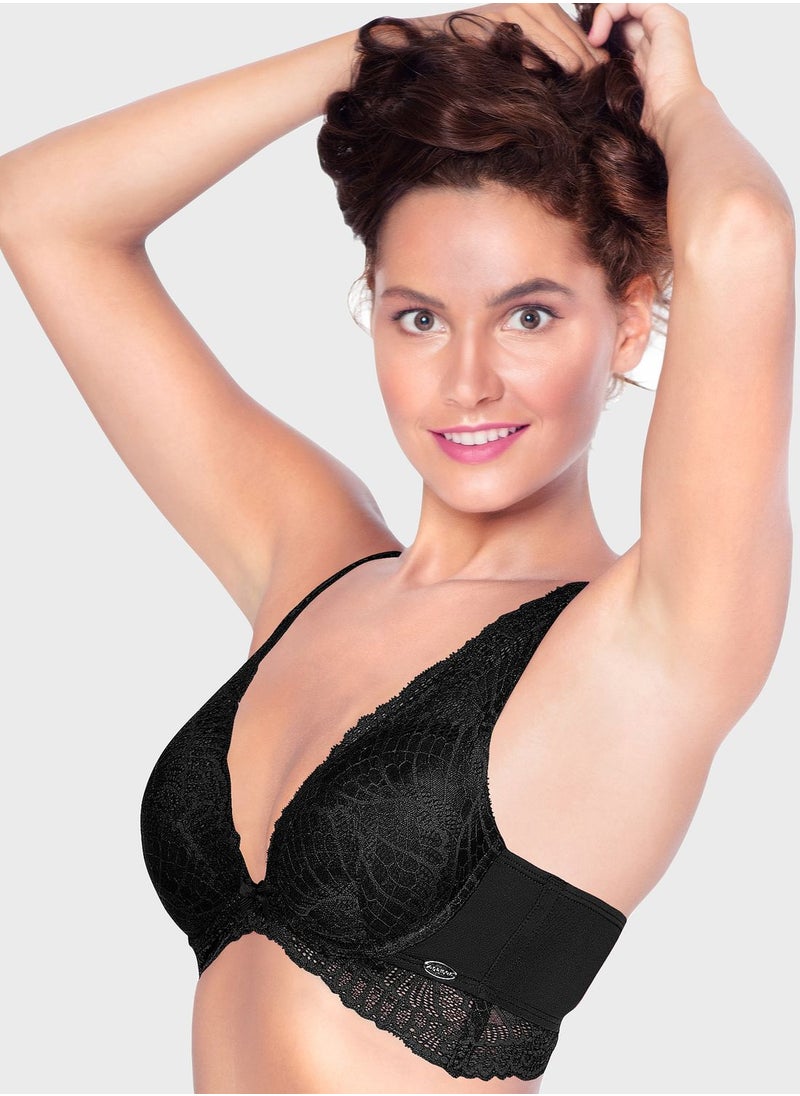 Plunge Push-up Bra