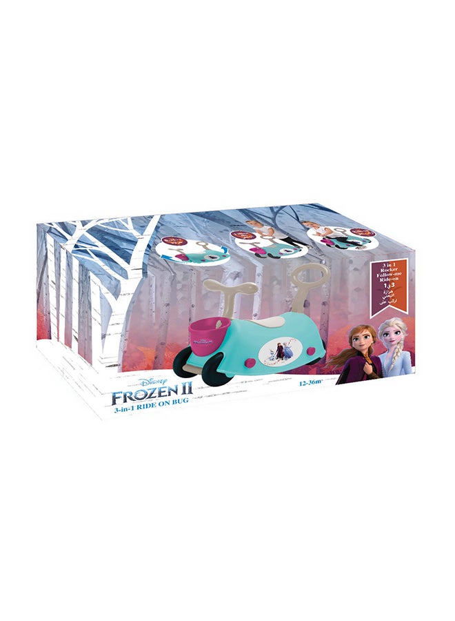 Frozen II 3-In-1 Ride On Bug 54 x 27 x 43cm