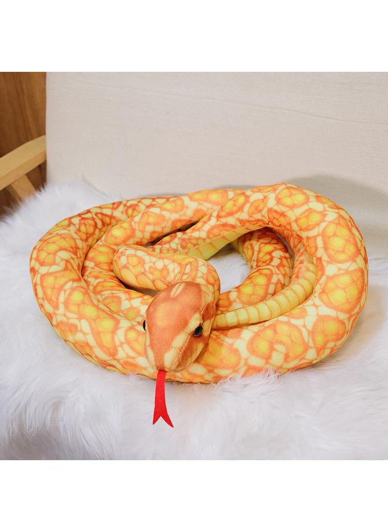 Excefore Realistic Wild Life Action Model Lifelike Snake Plush Toy Figurines Prank Props Stress Relif Toys Educational Toys Birthday Gift For Kids