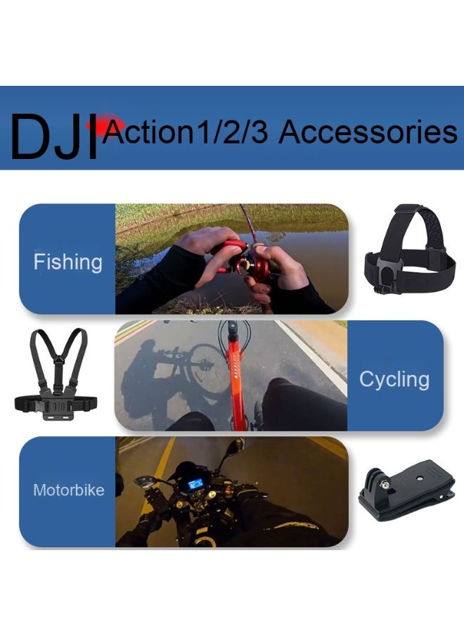 DJI Action Camera Accessory Kit - Complete Set