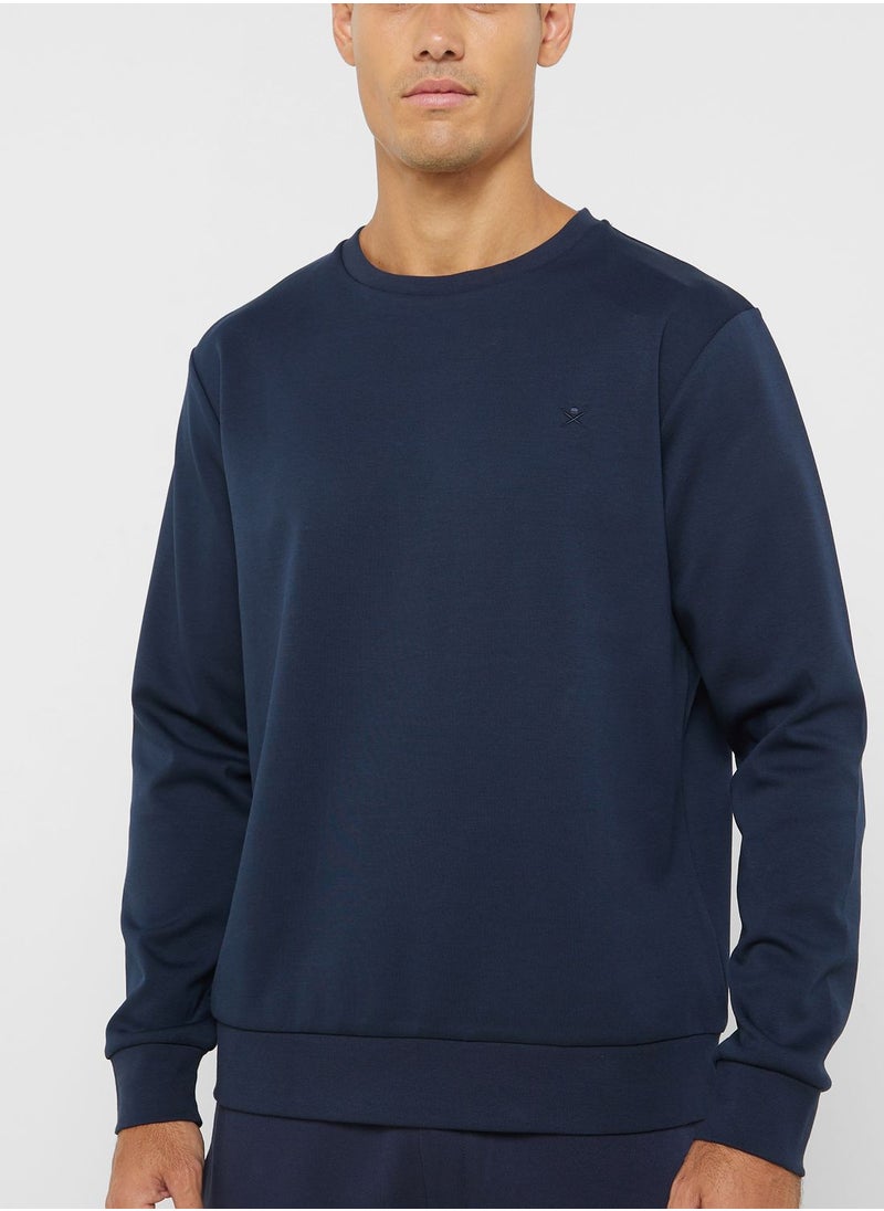 Classic Fit Crew Neck Sweatshirt