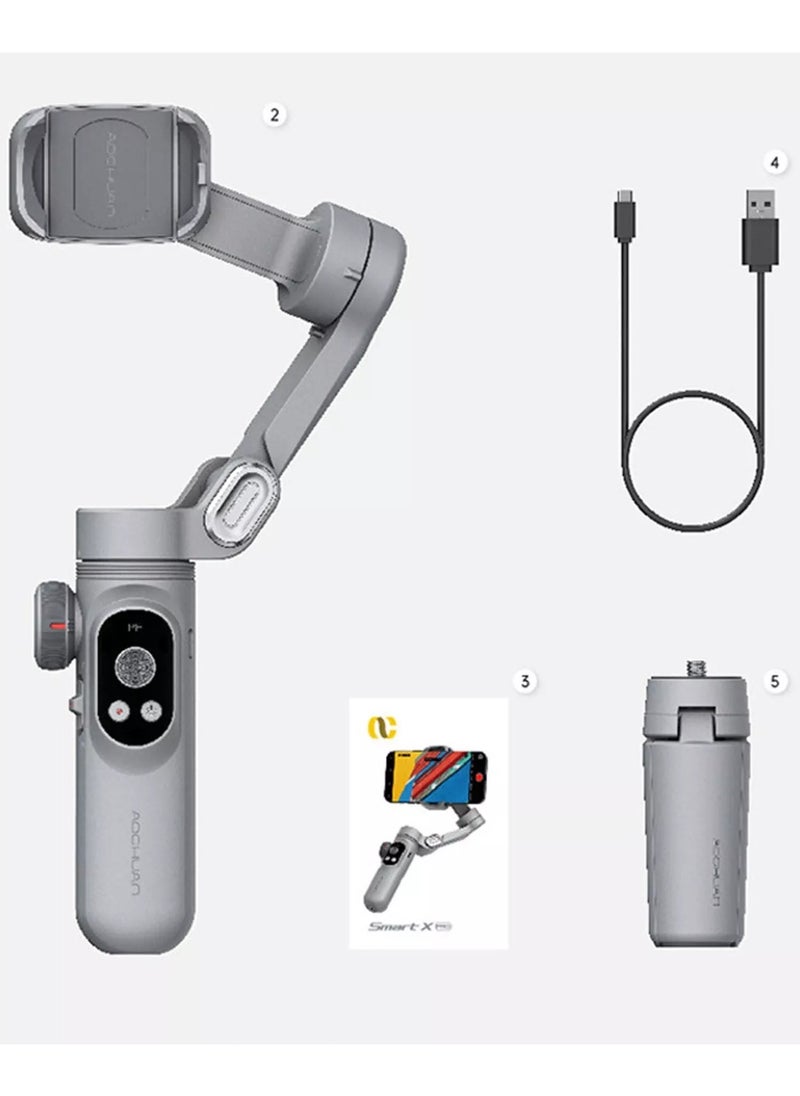 Smart X 3-Axis Smartphone Stabilizer - Ultimate Video Stability