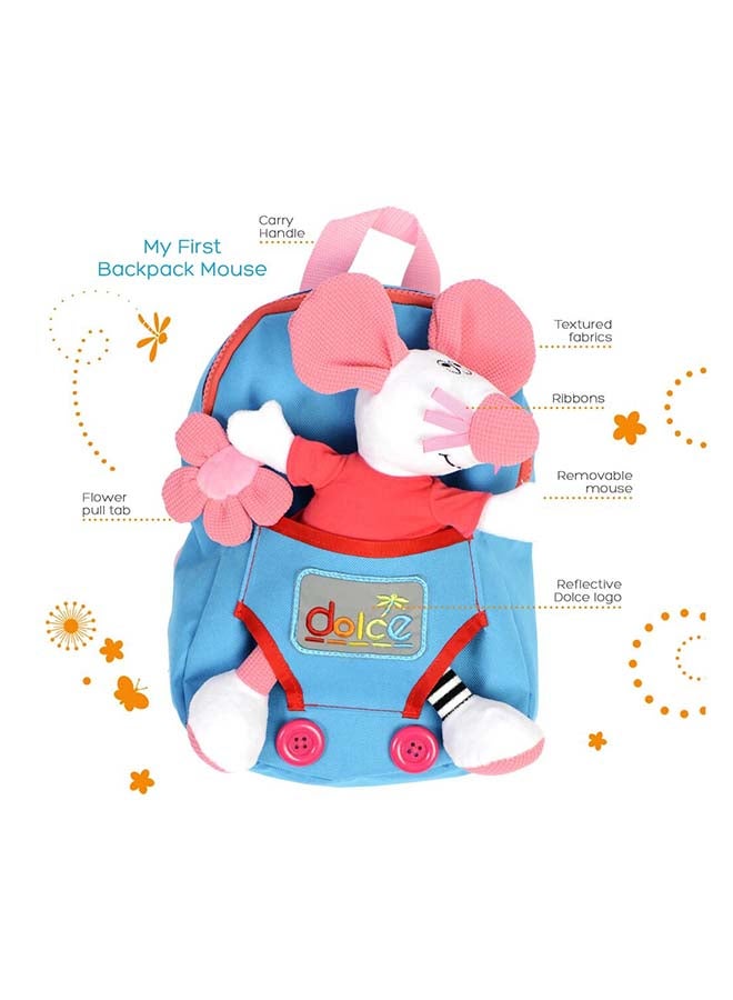 Mouse Back Pack With Neck Support