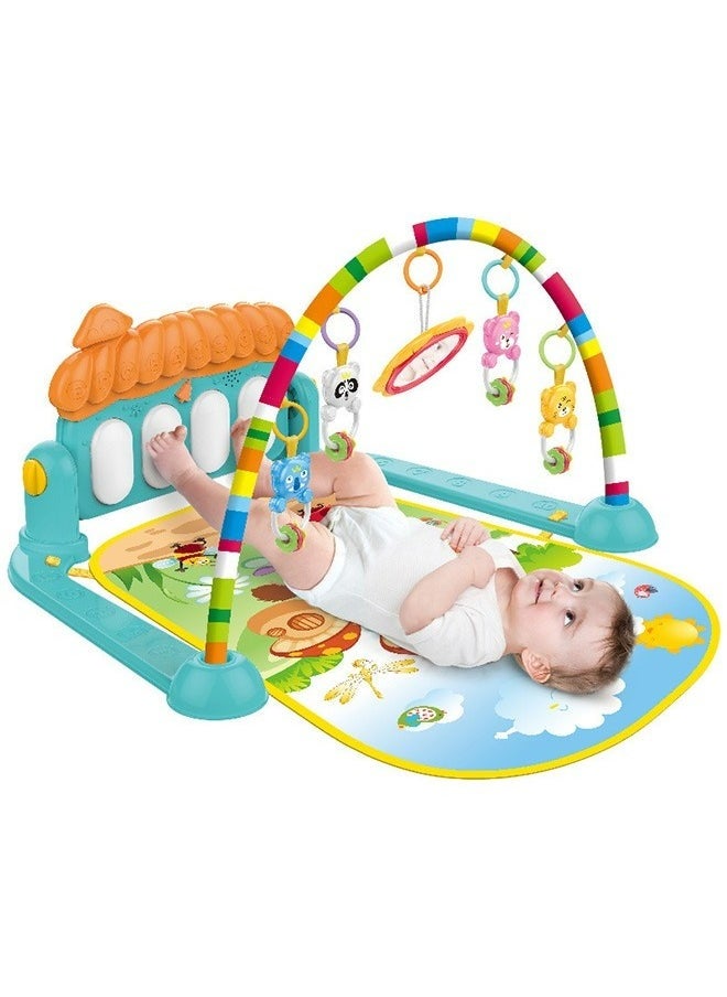 Baby Play Mat Baby Gym,Play Piano Baby Activity Gym Mat with Music and Lights,Piano Gym,Early Development Baby Play Mat