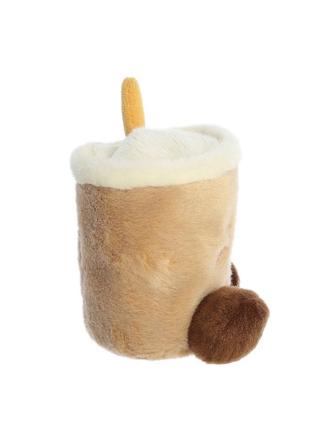 ® Adorable Palm Pals™ Milky Tea Boba™ Stuffed Animal - Pocket-Sized Play - Collectable Fun - Brown 5 Inches