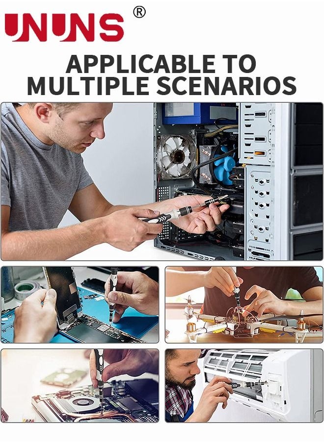 122-Piece Upgraded Precision Screwdriver Set, Electronics Repair Tool Kit, Mini Screwdriver Set All In One for Electronics, iPhone, Jewelers, Laptop and Small Repairs