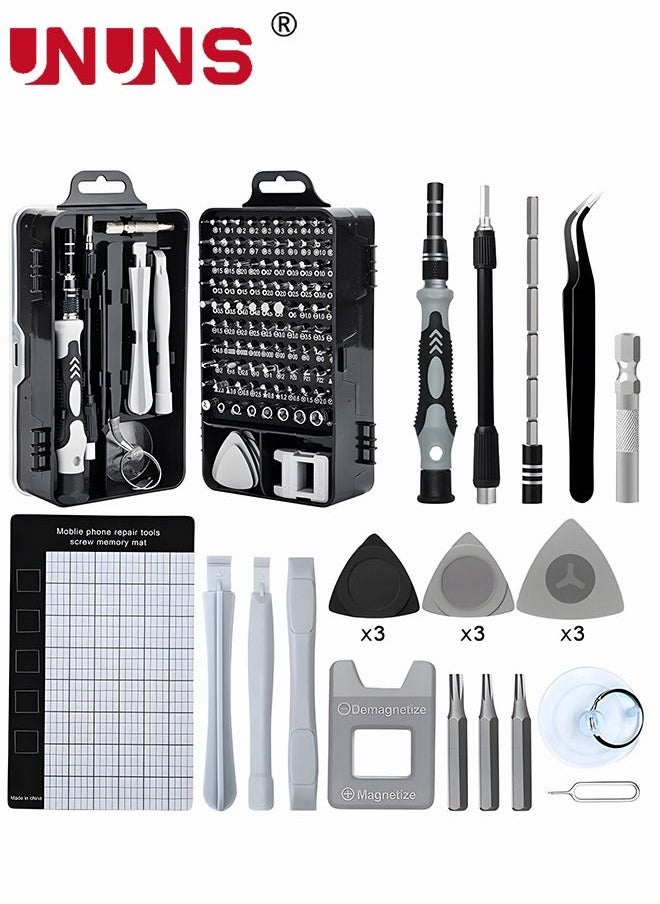 122-Piece Upgraded Precision Screwdriver Set, Electronics Repair Tool Kit, Mini Screwdriver Set All In One for Electronics, iPhone, Jewelers, Laptop and Small Repairs