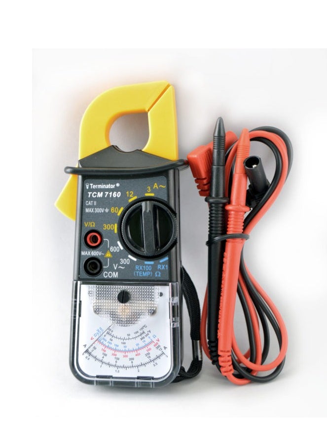 CLAMP METER ANALOG TCM-7160 600V AC, 300A AC