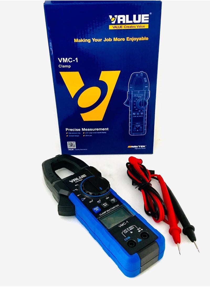 VMC-1 VALUE Digital Clamp Multimeter - Accurate Measurements for Electrical Troubleshooting