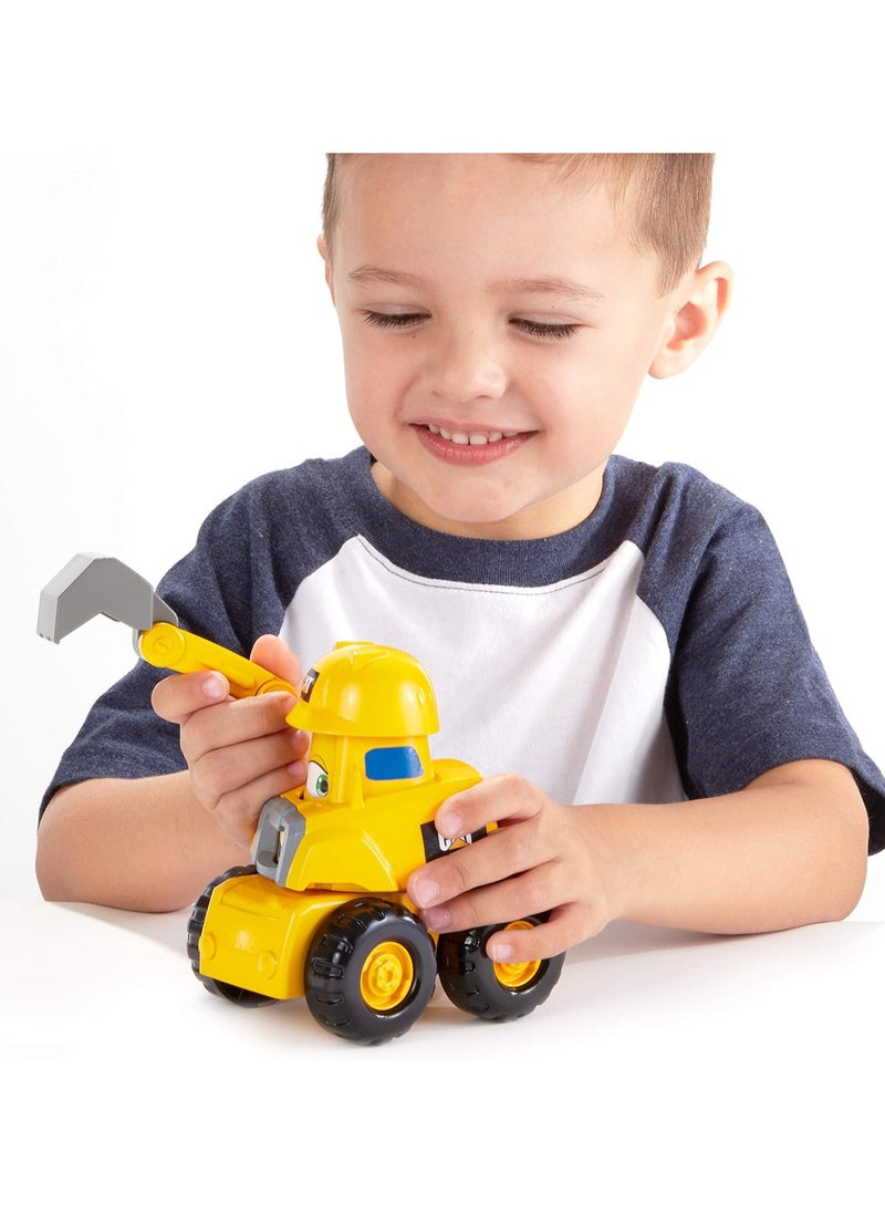 DIY Educational Engineering Vehicle Toy for Kids - Detachable Assembly Excavator, Farmer's Car, and More - Perfect Gift for Boys