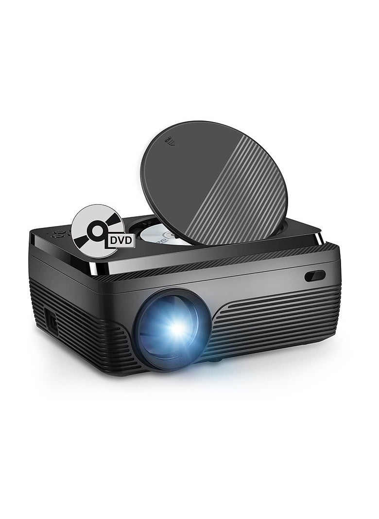 Portable HD Home Projector with Wireless WiFi and Mobile Phone Screen Sharing 720P