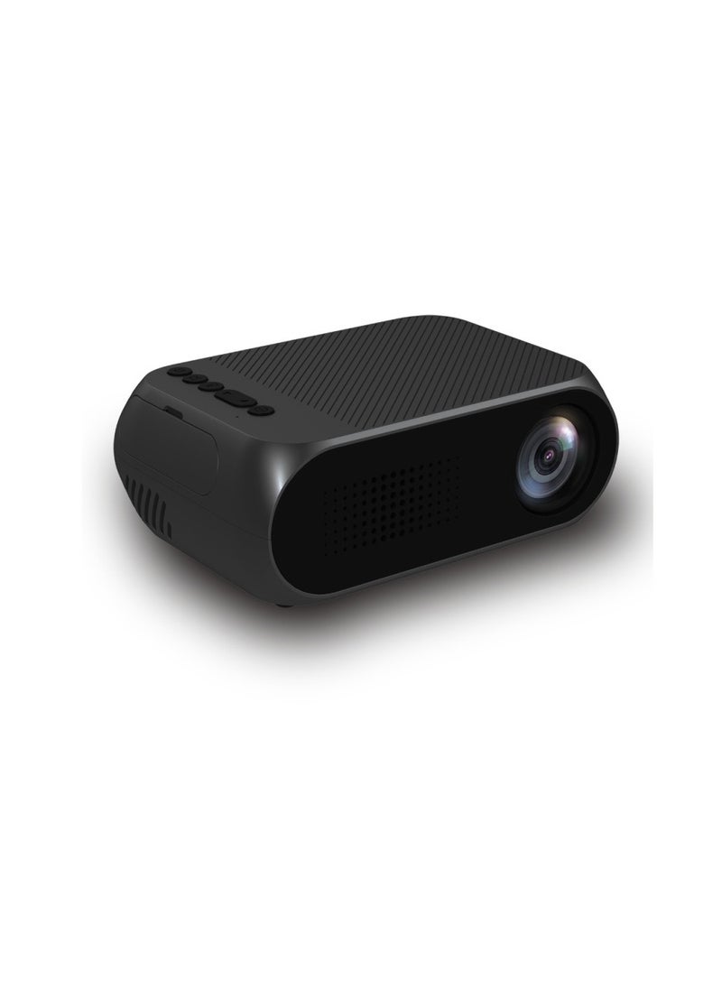 YG320 Portable Mini Projector with LED Display and HD 1080P Resolution for Home Entertainment