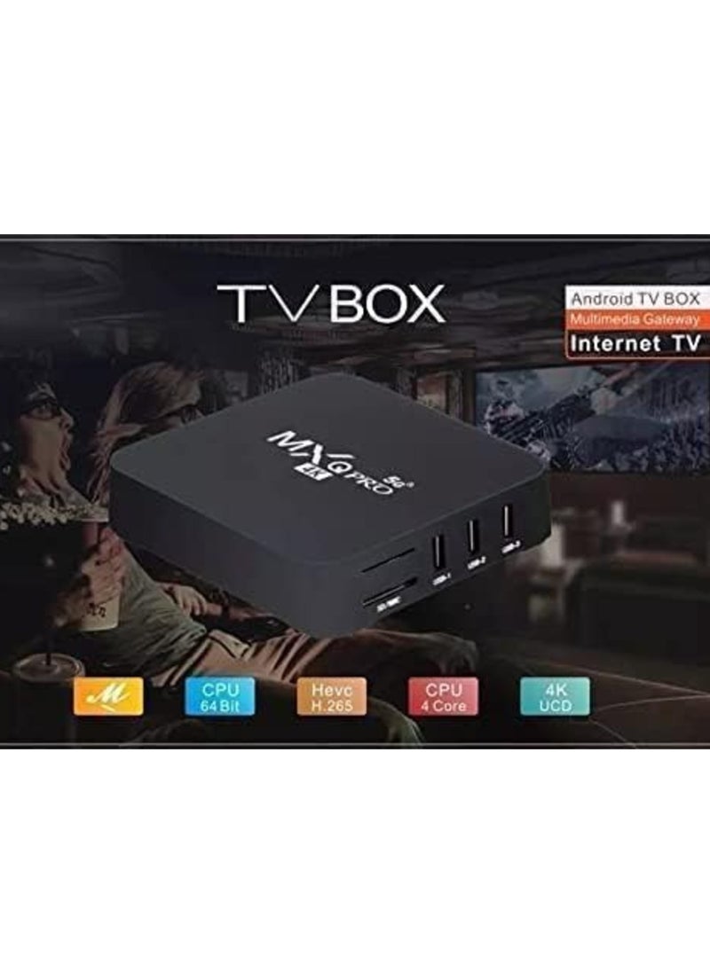 NEW MXQ PRO 5G 4K Mini PC Box – Stream Movies, TV Shows, and Games in Ultra High Definition