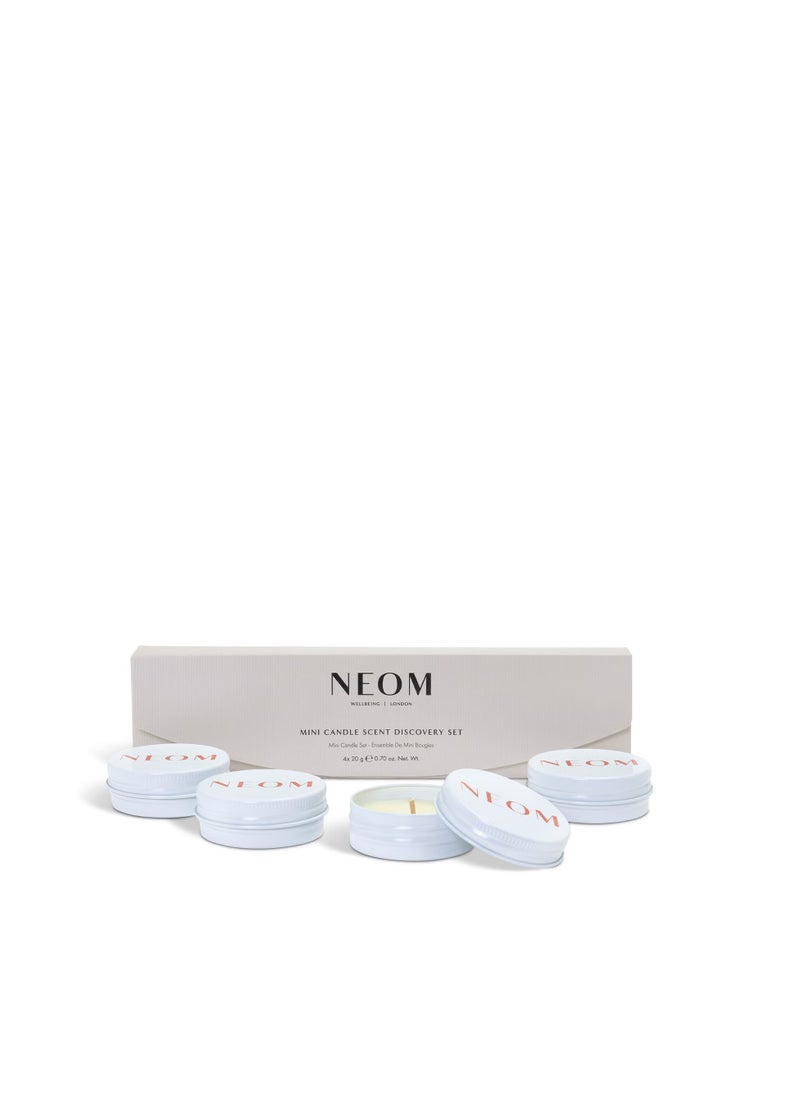 NEOM Mini Candle Scent Discovery Set