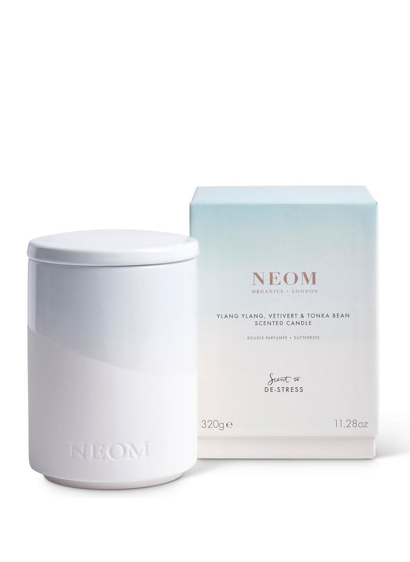 NEOM Ylang Ylang, Vetivert and Tonka Bean Scented Candle 320g