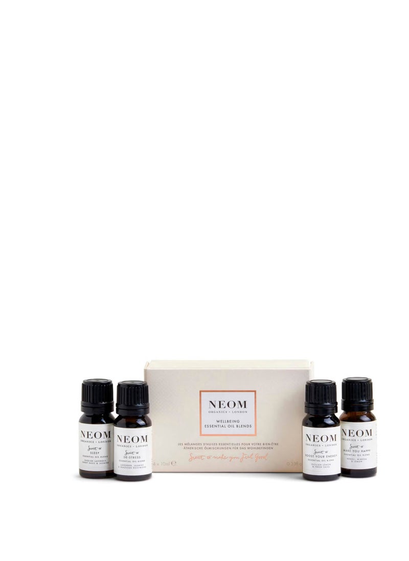 NEOM Essential Oil Blends 4 x 10ml