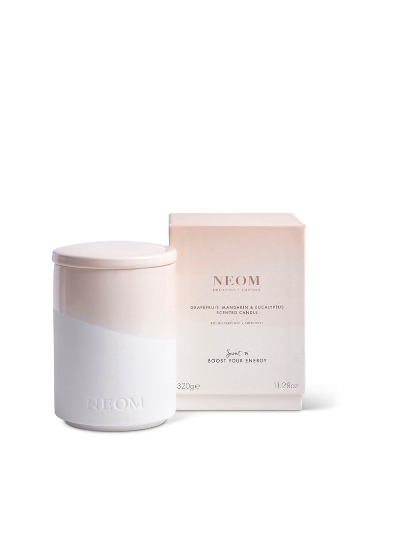 NEOM Grapefruit, Mandarin and Eucalyptus Scented Candle 320g